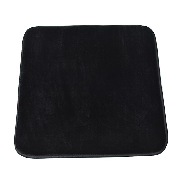 Накидка на сиденье SKYWAY ARCTIC, искусственный мех, без спинки, черный, 2 предмета