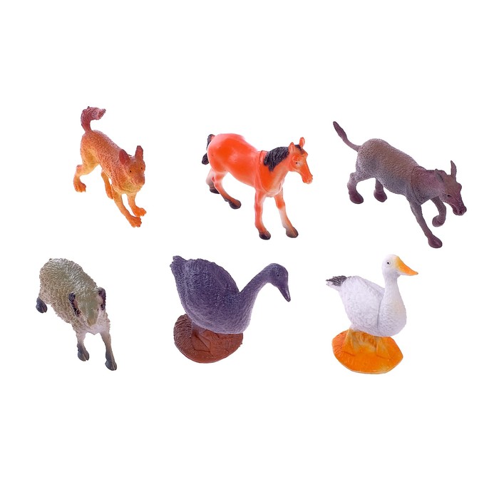 Набор животных "Ферма", 6 фигурок