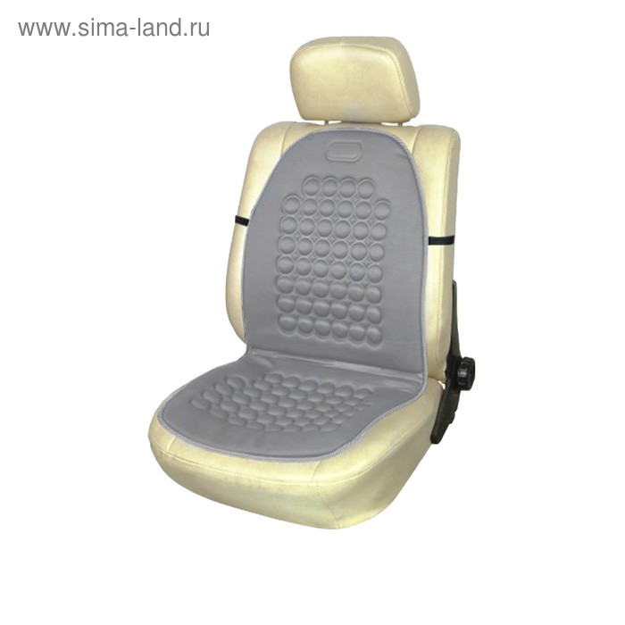 цена Накидка на сиденье ортопедическая Skyway DRIVE, серый , S01302004