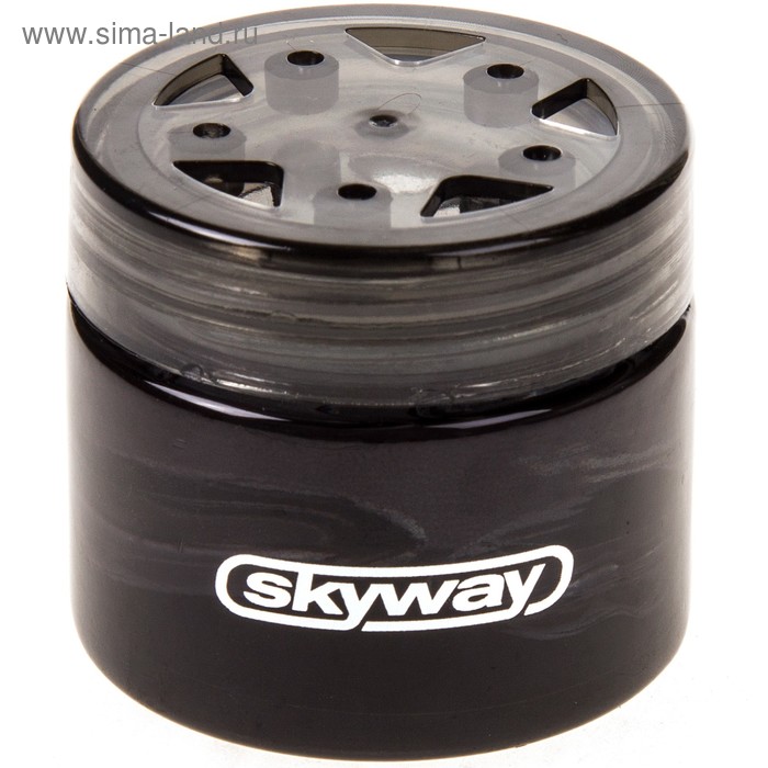Ароматизатор Skyway, на панель, гелевый, Изумрудный лёд, S03406014 ароматизатор skyway подвесной мешочек чёрный лёд 20г s03407030