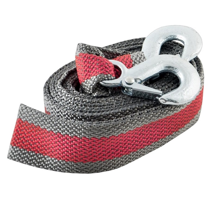 Трос ленточный SKYWAY A-class, 3,5 т, 5 м, 2 крюка, в сумке
