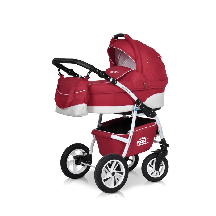 Коляска 3 в 1 SONATA (Rant) 06 красный-белый