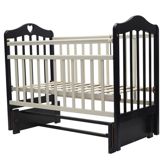 Кроватка детская "ОЛИВИЯ"-5 универ.маятн/без ящ., 119 х 60 см (венге/слон. кость)