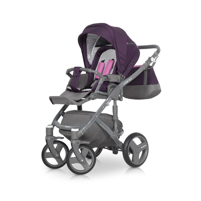 Коляска 3 в 1 VARIO (Riko) 04 Purple (фиолетовый)