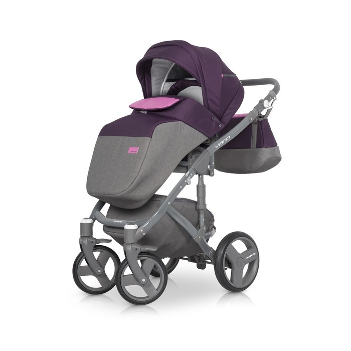 Коляска 3 в 1 VARIO (Riko) 04 Purple (фиолетовый)