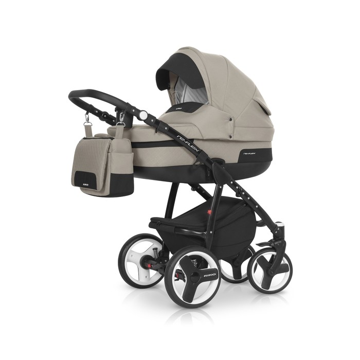 Коляска 3 в 1 RE-FLEX (Riko) 03 Latte (бежевый)