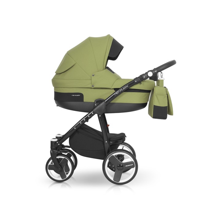 Коляска 3 в 1 RE-FLEX (Riko) 05 Green Olive (зеленый)