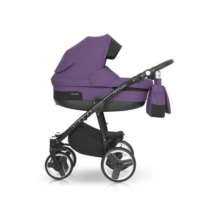 Коляска 3 в 1 RE-FLEX (Riko) 07 Plum (фиолетовый)