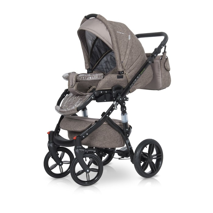 Коляска 3 в 1 BRUNO NATURAL (Riko) 05 Latte (бежевый)