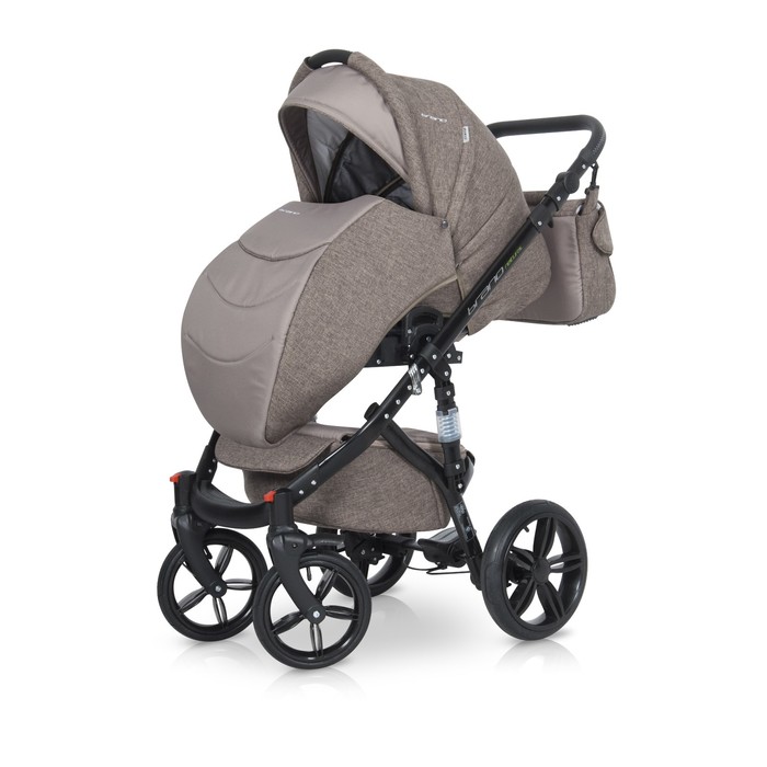 Коляска 3 в 1 BRUNO NATURAL (Riko) 05 Latte (бежевый)