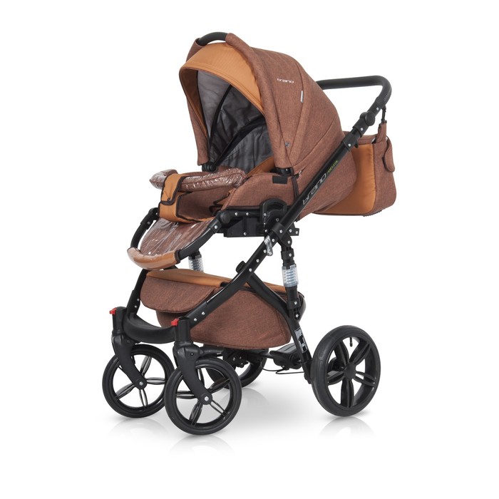 Коляска 3 в 1 BRUNO NATURAL (Riko) 06 Copper (терракот)