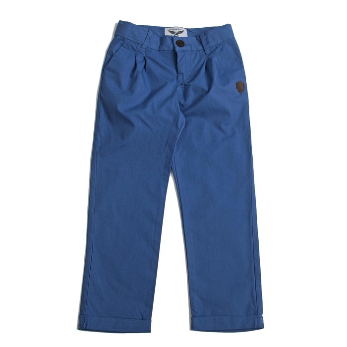 Брюки для мальчика, рост 98-104 см, цвет тёмно-синий SS17-CKV-BSP-564