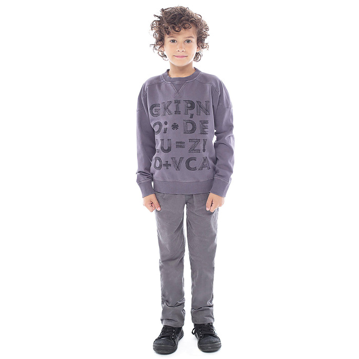 Джемпер для мальчика, рост 110-116 см, цвет серый AW16-17-CBN-BSW-212