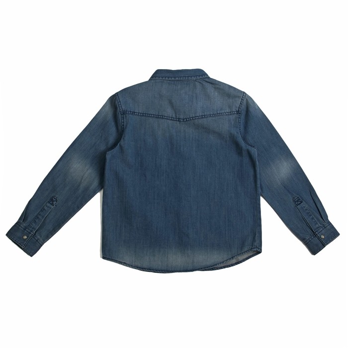 Сорочка для мальчика, рост 98-104 см, цвет синий AW16-17-CBN-BSH-230