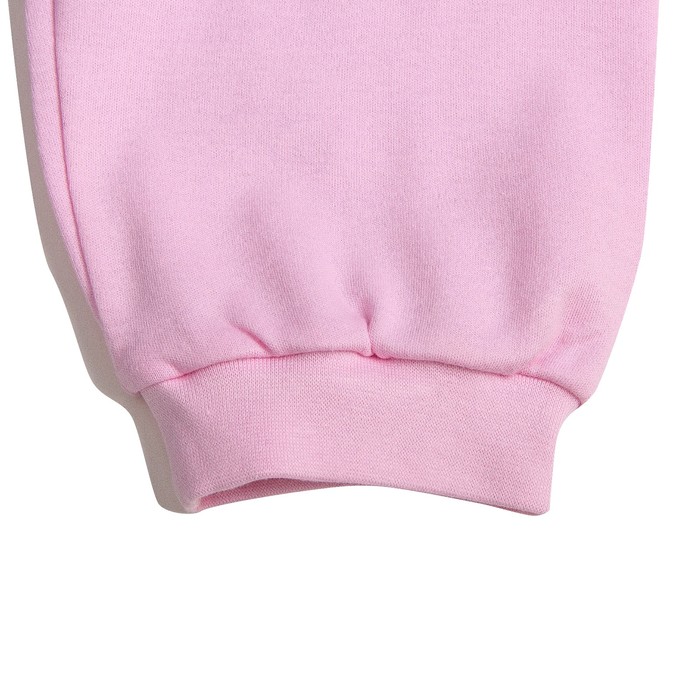 Пижама c манжетами для девочки, рост 104 см, цвет Зайки-розовый U070111Y104