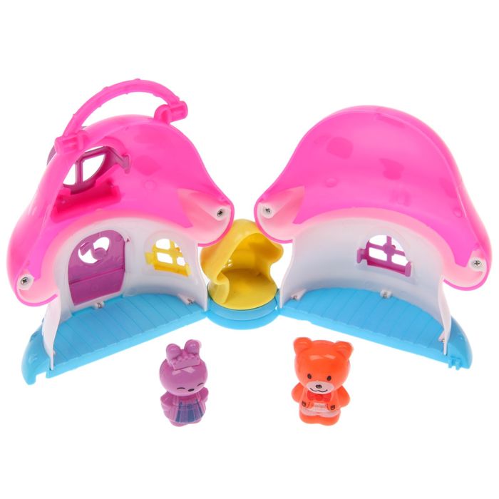 Дом складной "Грибок" с фигурками