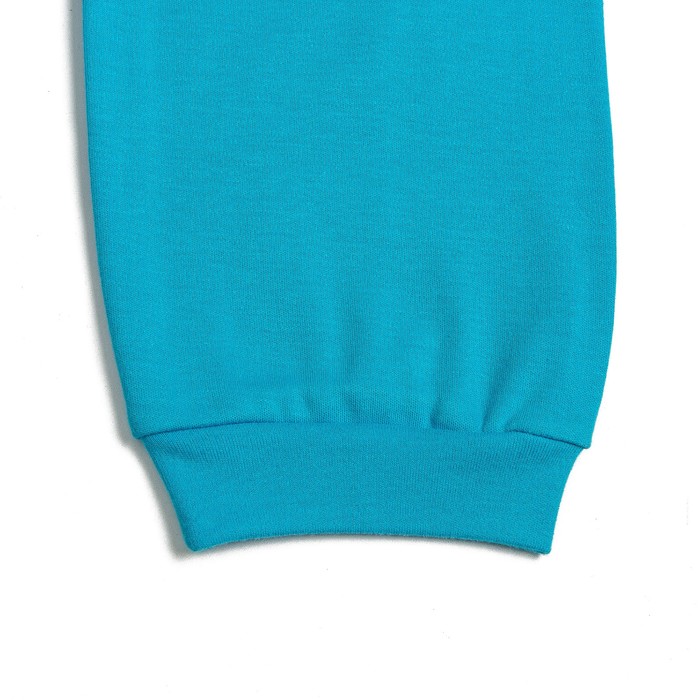 Пижама c манжетами для девочки, рост 92 см, цвет Пироженки-голубой U070111Y92_М