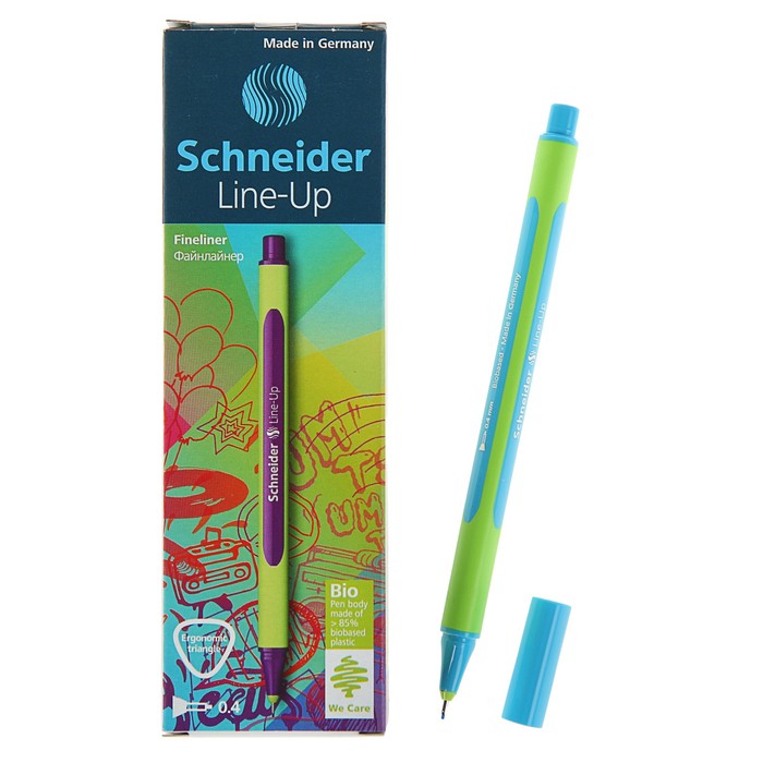 Линер Schneider Line-Up, узел 0.4 мм, лазурный