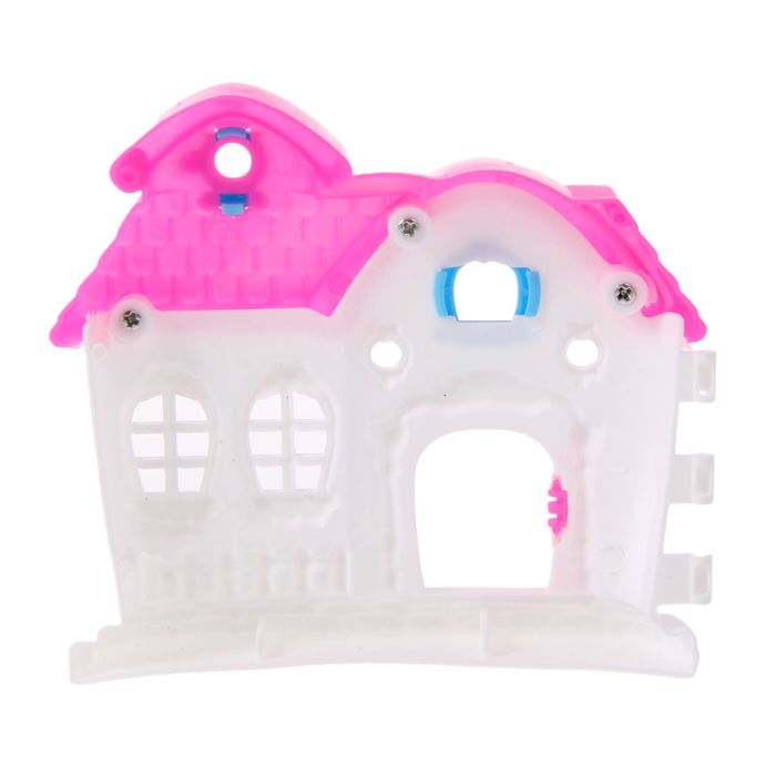 Дом для кукол "Счастливый дом" с аксессуарами, МИКС