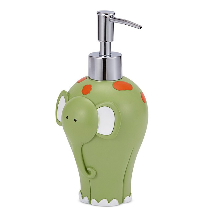 Дозатор для жидкого мыла Jungle , цвет зеленый