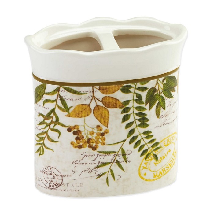 Стакан для зубных щёток Foliage Garden