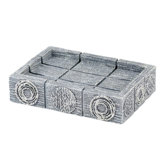 Мыльница Galaxy, цвет серый