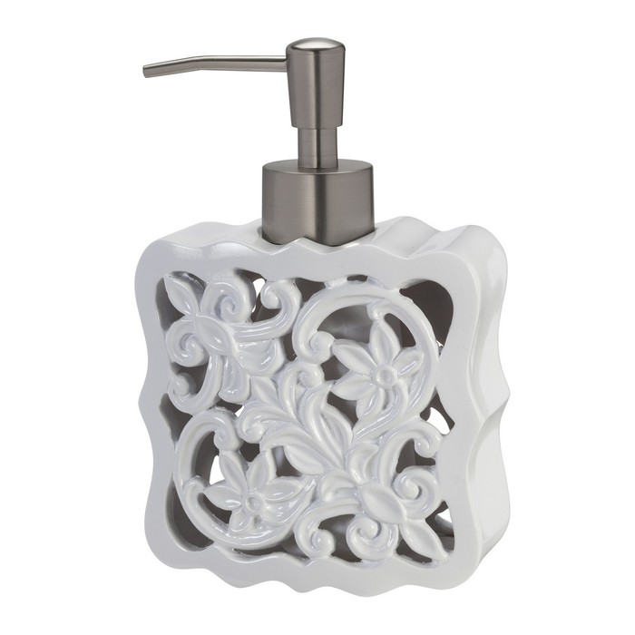 Дозатор для жидкого мыла Belle , цвет белый