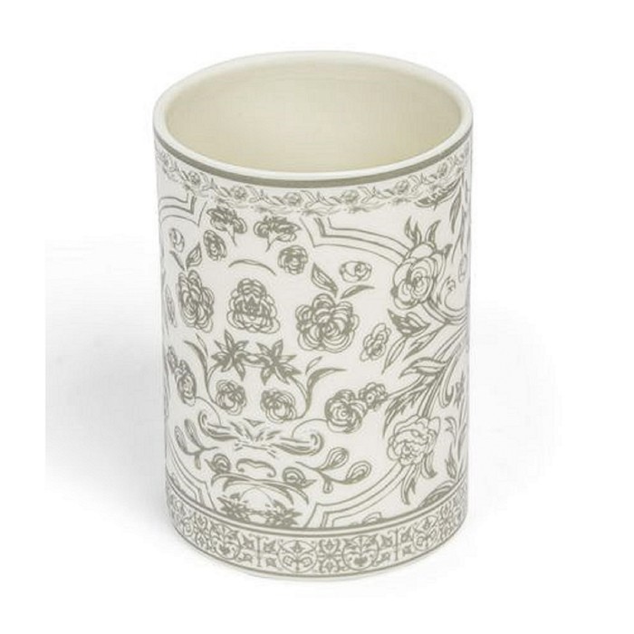 Стакан для зубной пасты Orsay Grey, цвет бело-серый