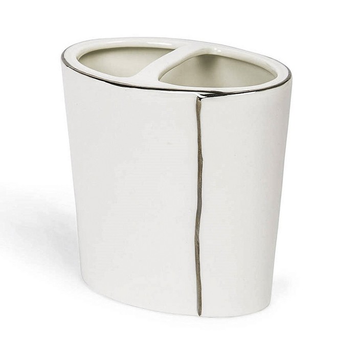 Стакан для зубных щёток Parigi, цвет молочный