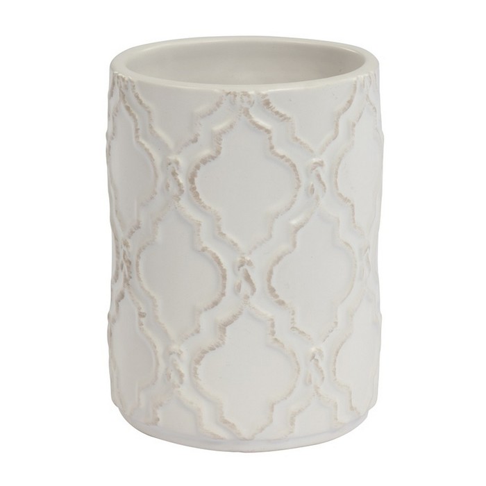 Стакан для зубной пасты Chainlink, цвет кремовый