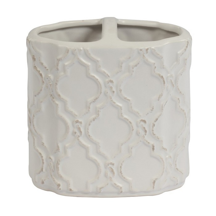 Стакан для зубных щеток Chainlink, цвет кремовый