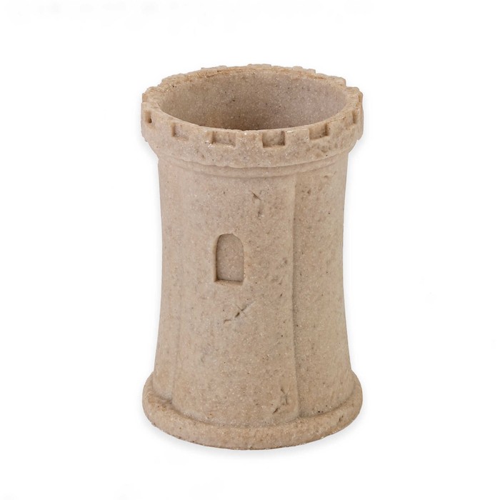 Стакан для зубной пасты Sea and Sand, цвет бежевый