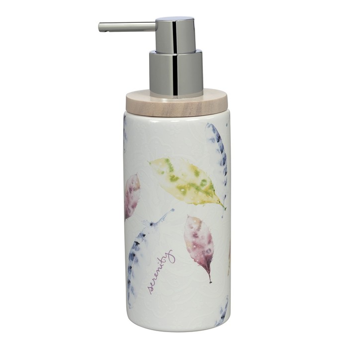 Дозатор для жидкого мыла Daydream , цвет белый/МИКС