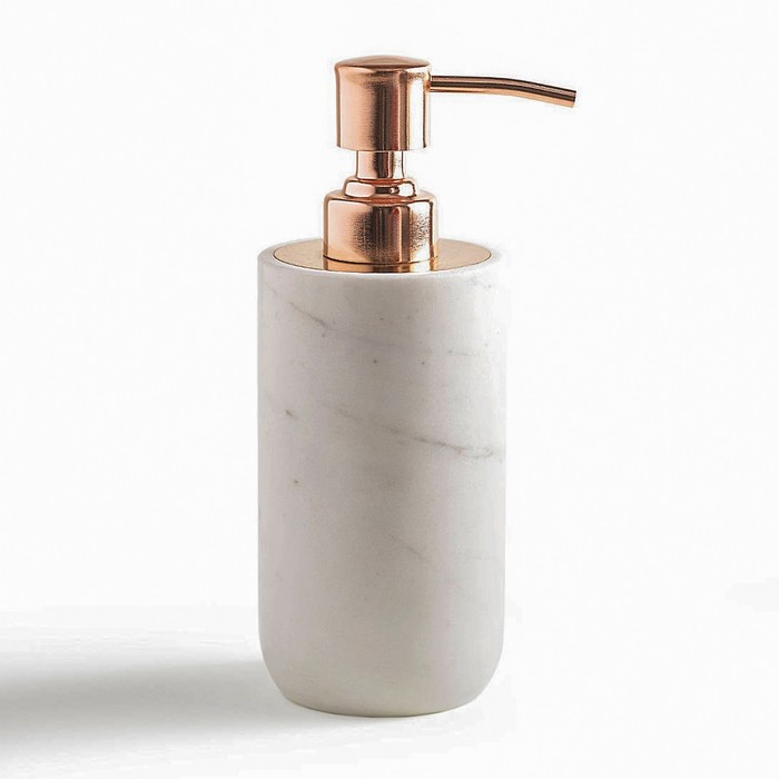 Дозатор для жидкого мыла Pietra , цвет белый