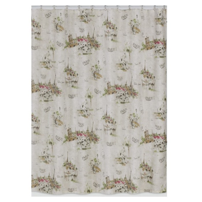 Шторка I Love Paris