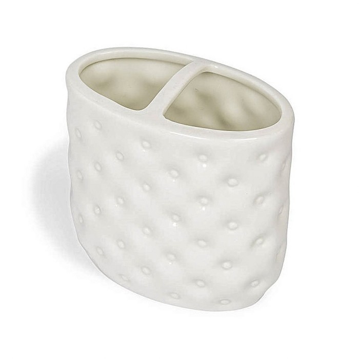 Стакан для зубных щёток Savoy, цвет молочный