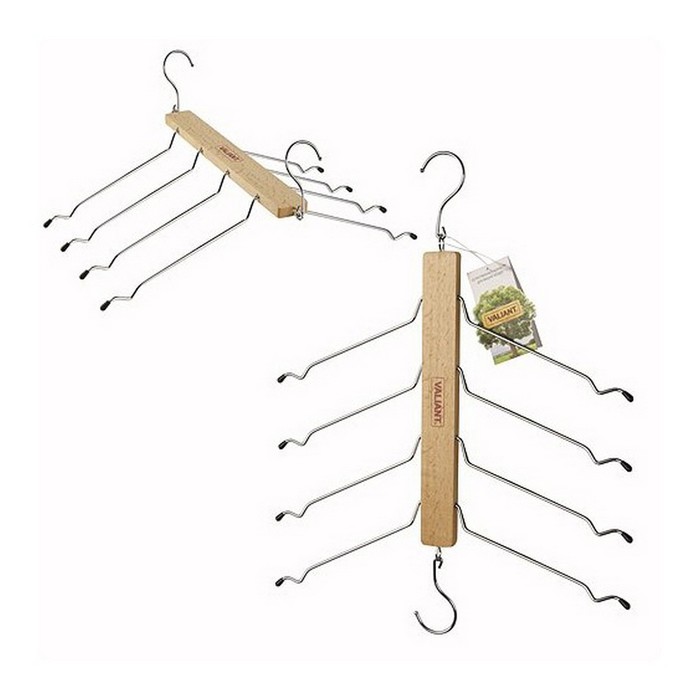 Вешалка-трансформер 4-х уровневая, размер 36-38, цвет бежевый