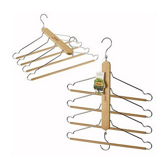 Вешалка-трансформер 4-х уровневая, размер 36-38, цвет бежевый