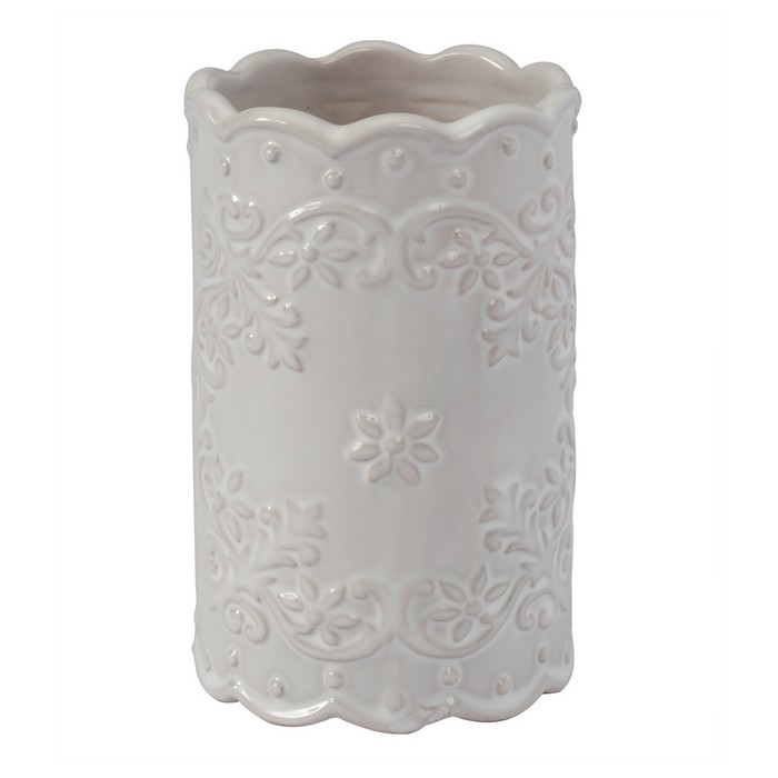 Стакан для зубной пасты Ruffles, цвет кремовый