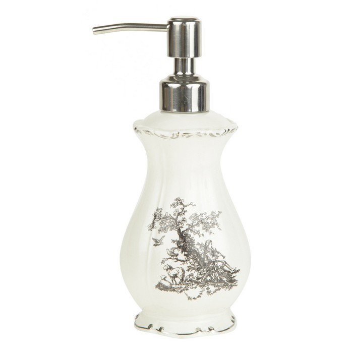 Дозатор для жидкого мыла Annette , цвет кремовый