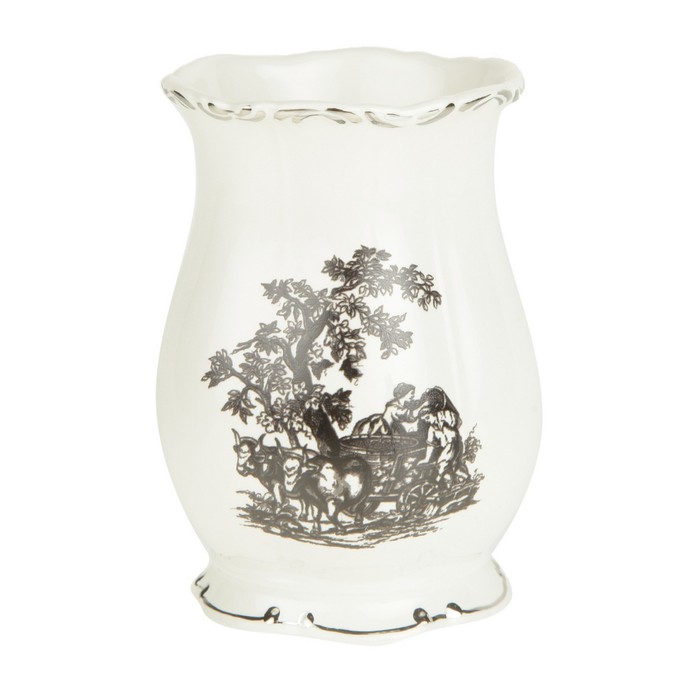 Стакан для зубной пасты Annette, цвет кремовый