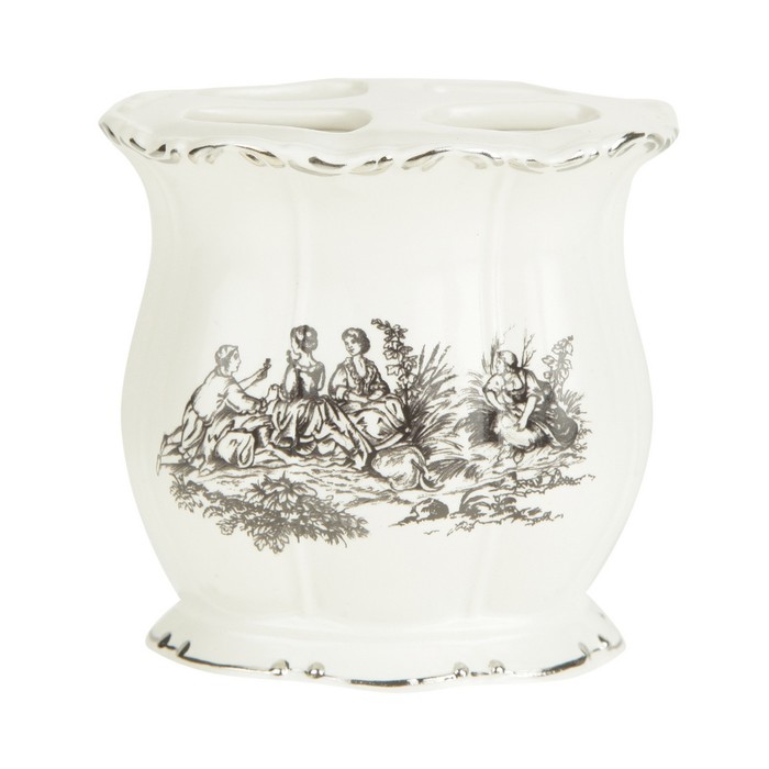 Стакан для зубных щёток Annette, цвет кремовый