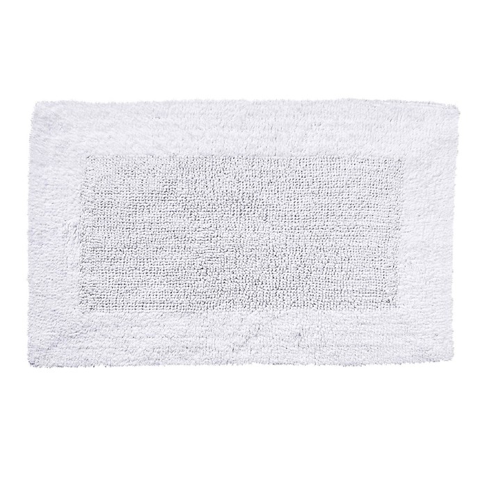 Коврик 53х86 Bamboo White, цвет белый