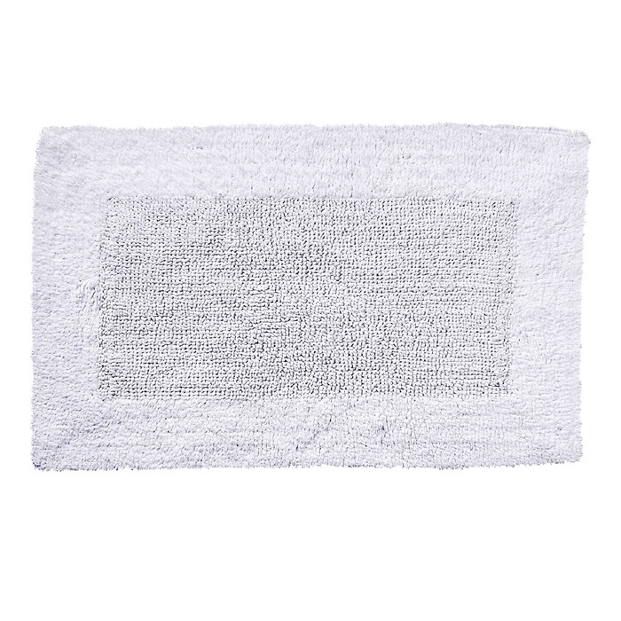 Коврик 61х101 Bamboo White, цвет белый