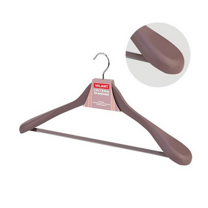 Вешалка-плечики размер 48-50, цвет лиловый
