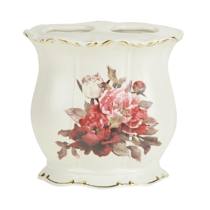 Стакан для зубных щёток Julia, цвет кремовый