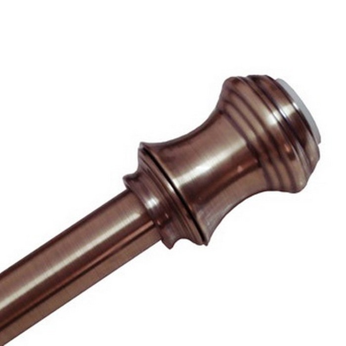 Карниз для ванной комнаты, цвет бронза