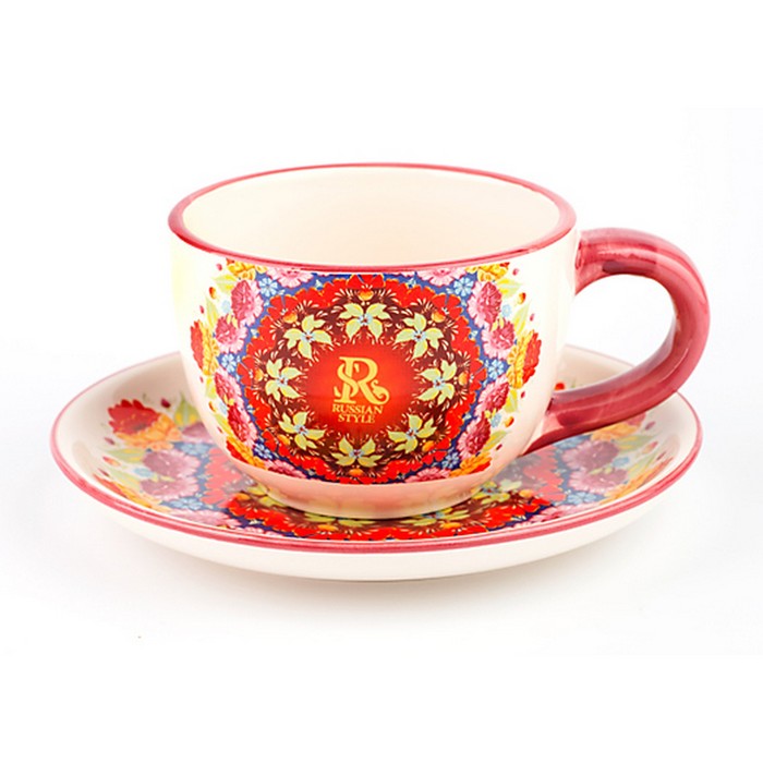 Чайная пара 220 мл "Русский Стиль"