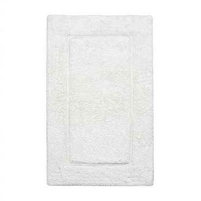 Коврик 53х86 Elegance White, цвет белый