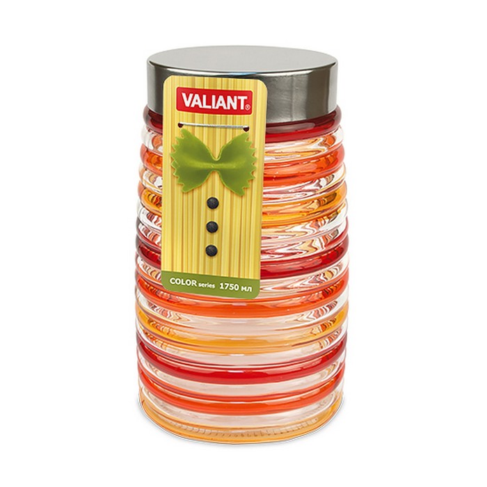 Банка с металлической крышкой 1,75 л